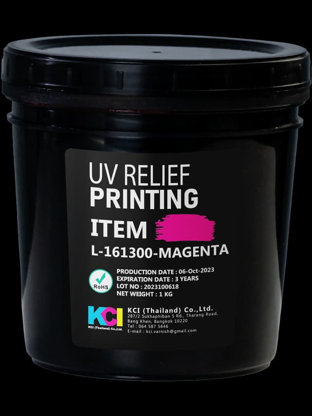 UV RELIEF PRINTING MAGENTA